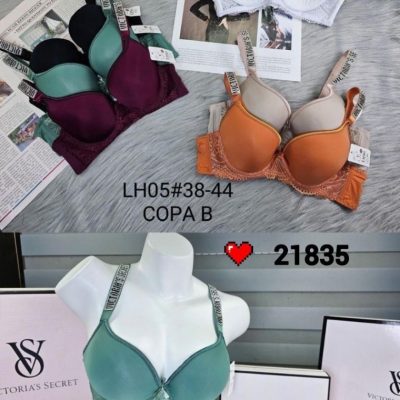 خرید عمده ️سوتین اسفنجی فنردار اعلاء ️ کد21835 - سوتین زنانه عمده