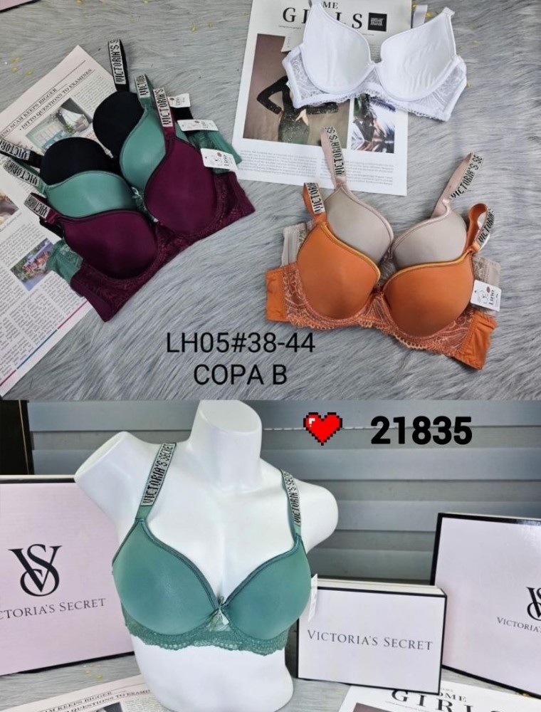 خرید عمده ️سوتین اسفنجی فنردار اعلاء ️ کد21835 - سوتین زنانه عمده
