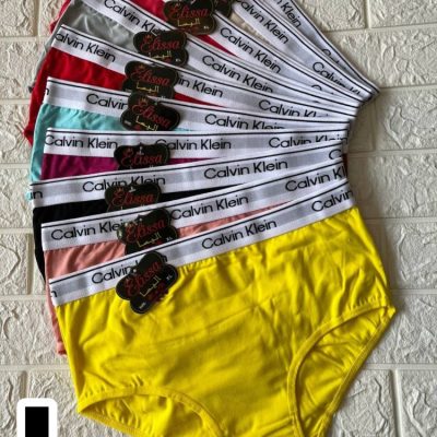 فروش عمده شورت نخ پنبه تیپ لاکرا کلوین کلاین فوق اعلاء - شورت زنانه عمده