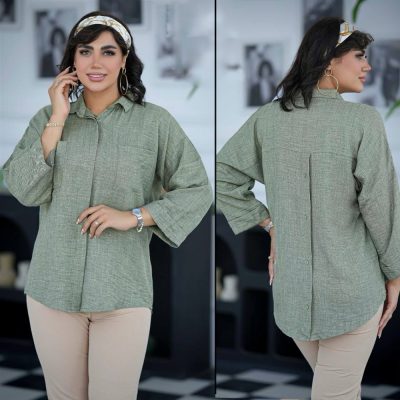 فروش عمده شومیز زنانه پشت پیله - شومیز زنانه عمده