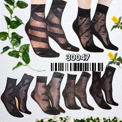 فروش عمده جوراب پارازین طرح دار - جوراب زنانه عمده