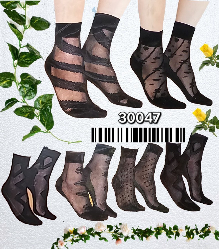 فروش عمده جوراب پارازین طرح دار - جوراب زنانه عمده