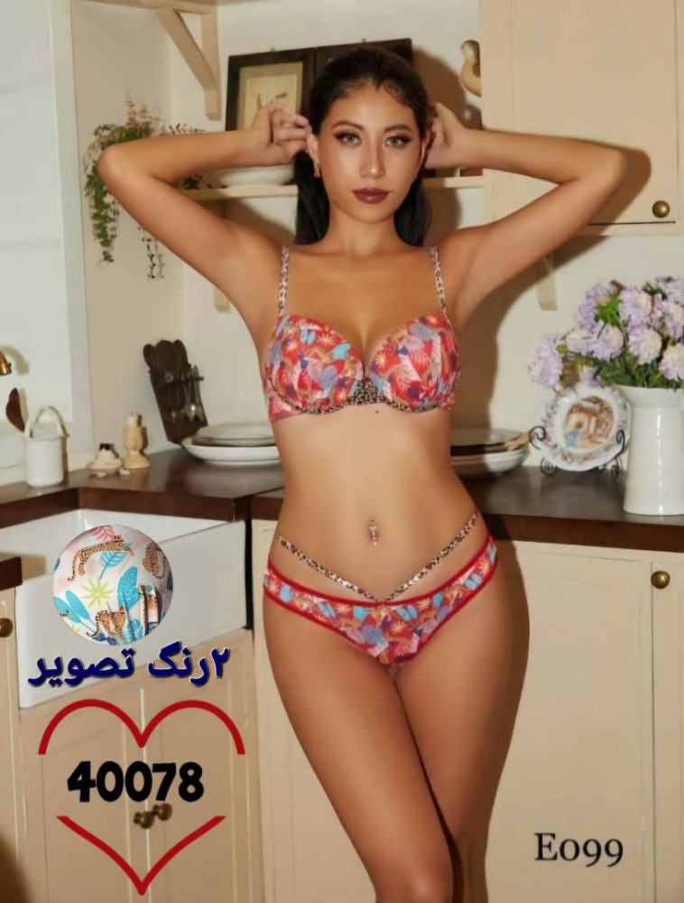 فروش عمده ست اسفنجی هارنسی - شورت و سوتین زنانه عمده