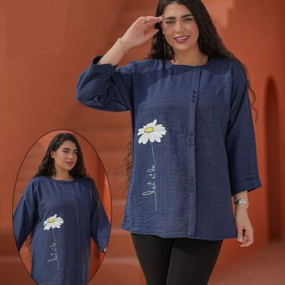 فروش عمده تونیک زنانه قواره بزرگ - تونیک زنانه عمده
