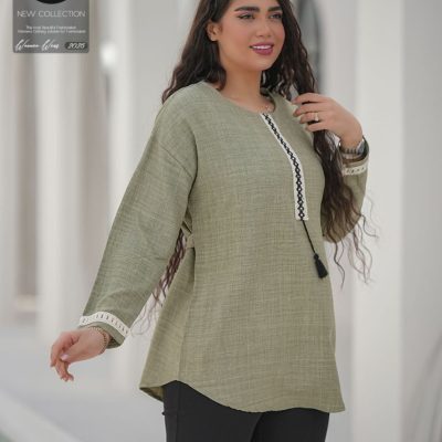 فروش عمده تونیک زنانه قواره بزرگ - تونیک زنانه عمده