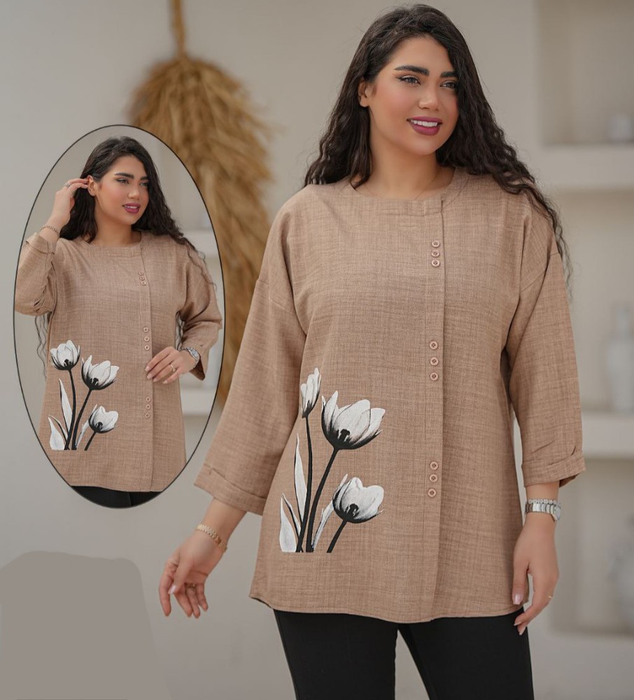 فروش عمده تونیک زنانه قواره بزرگ - تونیک زنانه عمده