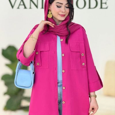 فروش عمده تونیک زنانه پارچه لنین - تونیک زنانه عمده