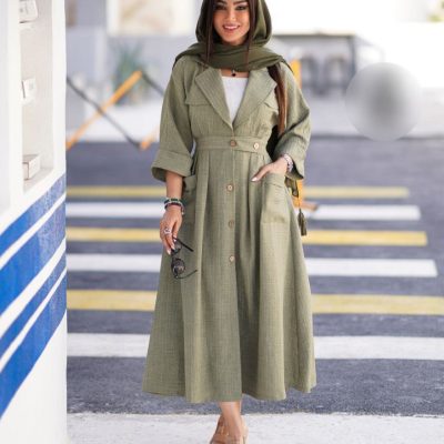 فروش عمده مانتو مزونی زنانه مدل تاتسو - مانتو زنانه عمده