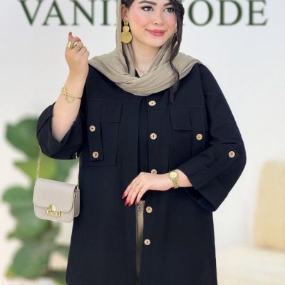 فروش عمده شومیز زنانه محرمی مشکی تک - شومیز زنانه عمده