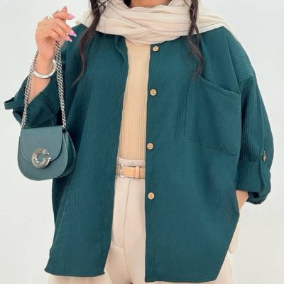 فروش عمده شومیز زنانه آستین گت - شومیز زنانه عمده