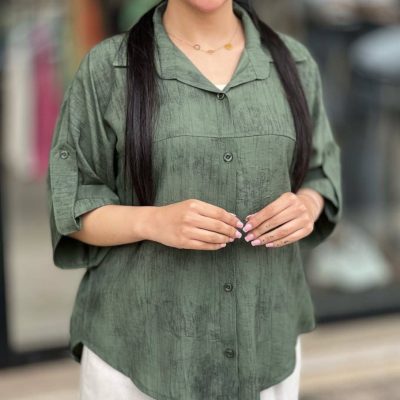فروش عمده شومیز زنانه آستین گت - شومیز زنانه عمده