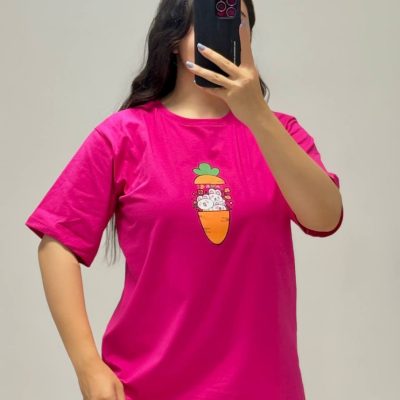 فروش عمده تیشرت زنانه پنبه فری سایز ۳۸ تا ۴8 - تاپ و تیشرت زنانه عمده
