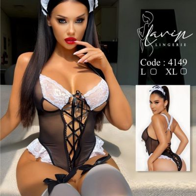 فروش عمده 🍒 لباس خواب زنانه جوراب دار - لباس خواب زنانه عمده