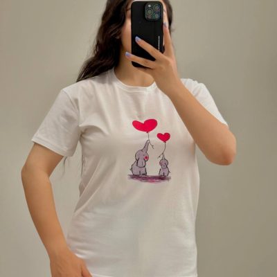 فروش عمده تیشرت زنانه سوپر پنبه فری سایز ۳۸ تا ۴۶ - تاپ و تیشرت زنانه عمده
