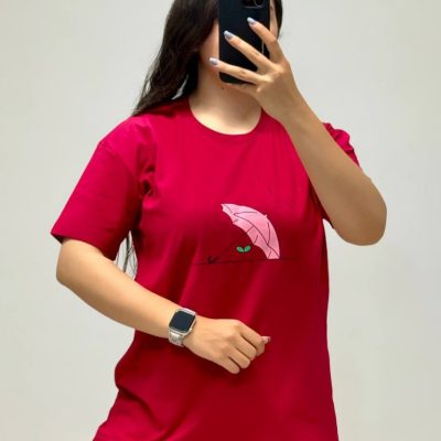 فروش عمده تیشرت زنانه سوپر پنبه فری سایز ۳۸ تا ۴۶ - تاپ و تیشرت زنانه عمده