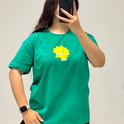 فروش عمده تیشرت زنانه سوپر پنبه فری سایز ۳۸ تا ۴۶ - تاپ و تیشرت زنانه عمده