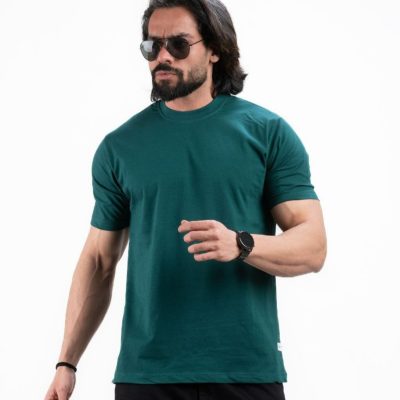 فروش عمده تیشرت نخ پنبه مردانه بیسیک - تیشرت مردانه عمده
