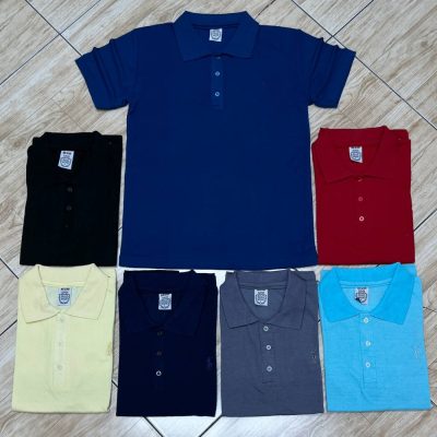 فروش عمده تیشرت جودون مردانه یقه دار - تیشرت مردانه عمده