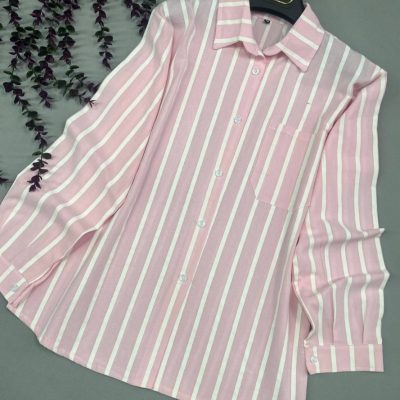 فروش عمده شومیز زنانه یقه دار تک جیب - شومیز زنانه عمده