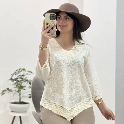 خرید عمده شومیز هندی مدل ساحره - شومیز زنانه عمده