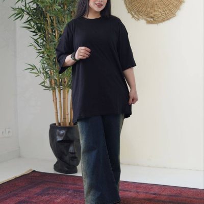 خرید عمده تیشرت لانگ بیسیک - تاپ و تیشرت زنانه عمده