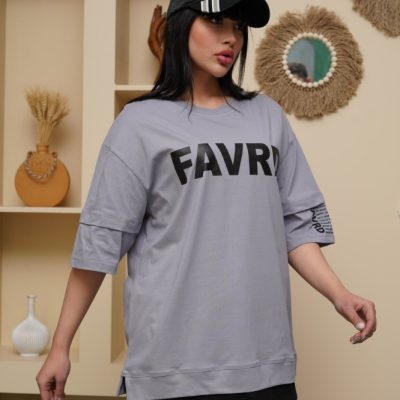 خرید عمده تیشرت فشن آستین 2تیکه - تاپ و تیشرت زنانه عمده