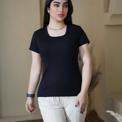 فروش عمده تاپ یقه خشتی - تاپ و تیشرت زنانه عمده