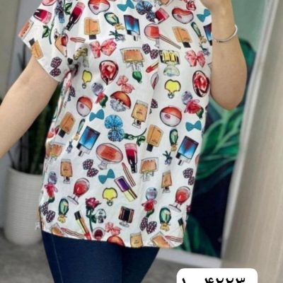 خرید عمده تیشرت نخی - تاپ و تیشرت زنانه عمده