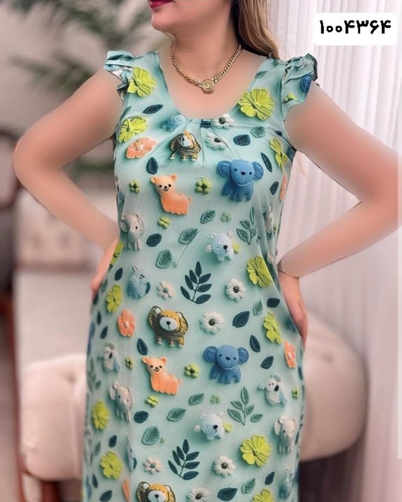 خرید عمده سارافون سه بعدی - ساحلی زنانه عمده