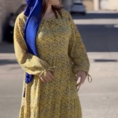 خرید عمده مانتو ساحلی طبقه ایی یقه بند دار - ساحلی زنانه عمده