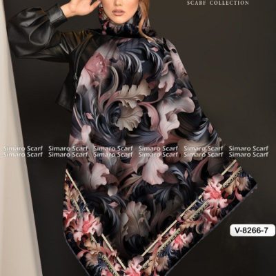 فروش عمده روسری کرپ حریر سایز ۱۴۰ - شال و روسری زنانه عمده