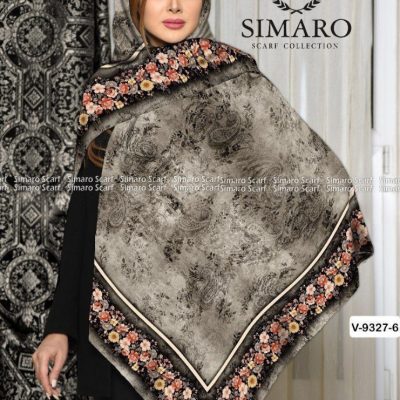 فروش عمده روسری کرپ حریر سایز ۱۴۰ - شال و روسری زنانه عمده