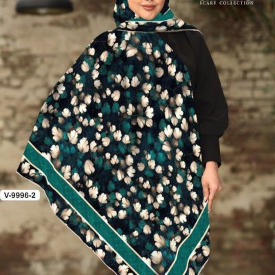 فروش عمده روسری کرپ حریر سایز ۱۴۰ - شال و روسری زنانه عمده