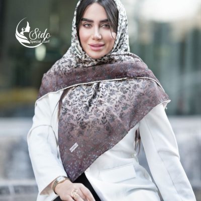 فروش عمده روسری زنانه نخی بهاره سایز ۱۴۰ - شال و روسری زنانه عمده
