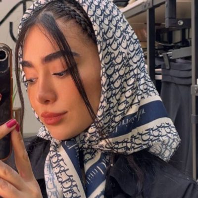 خرید عمده روسری مینی اسکارف نخی اعلاء - شال و روسری زنانه عمده