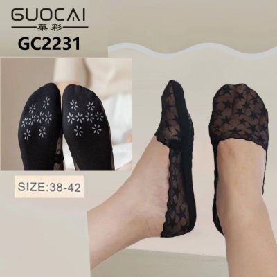 خرید عمده کالج گیپور خارجی دور ژله GUOCAI زنانه - جوراب زنانه عمده