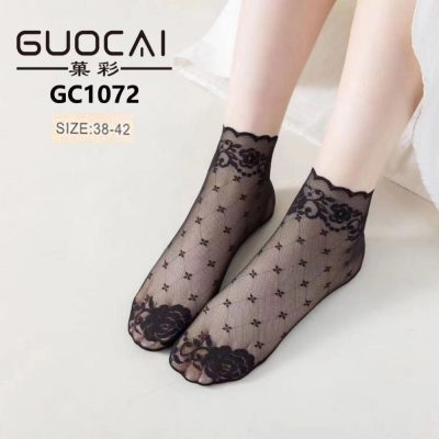 خرید عمده جوراب گیپور خارجی GUOCAI زنانه - جوراب زنانه عمده