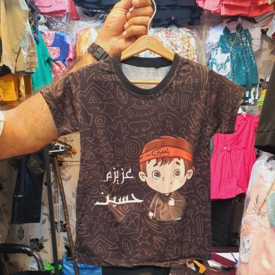خرید عمده ست بلوز شلوار محرمی - ست تیشرت شلوارک پسرانه عمده
