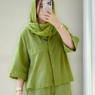 فروش عمده شومیز زنانه باکسی - شومیز زنانه عمده