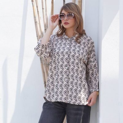 فروش عمده شومیز زنانه آستین پاکتی - شومیز زنانه عمده