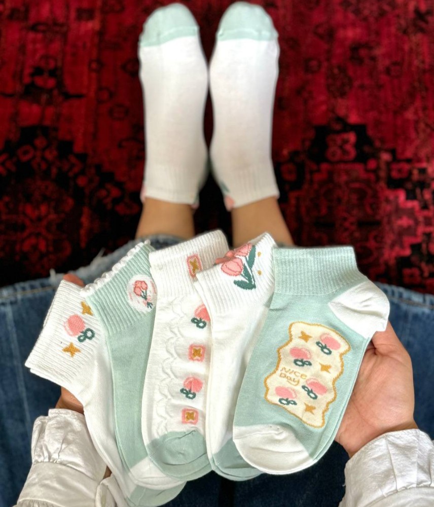 فروش عمده 🔥 جوراب مچی زنانه خارجی کش کبریتی - جوراب زنانه عمده