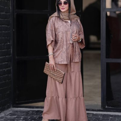 فروش عمده ست شومیز شلوار زنانه دو جیب - شومیز زنانه عمده