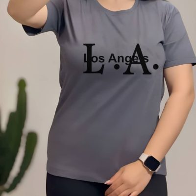 خرید عمده تیشرت تین چاپی سوپر اسپان لاکرا - تاپ و تیشرت دخترانه عمده