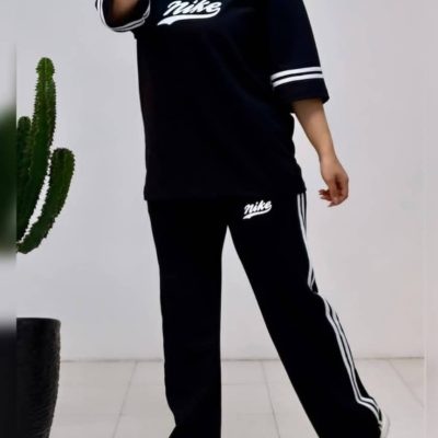 خرید عمده ست تیشرت شلوار NIKE دورس اسپان - ست تیشرت شلوار زنانه عمده