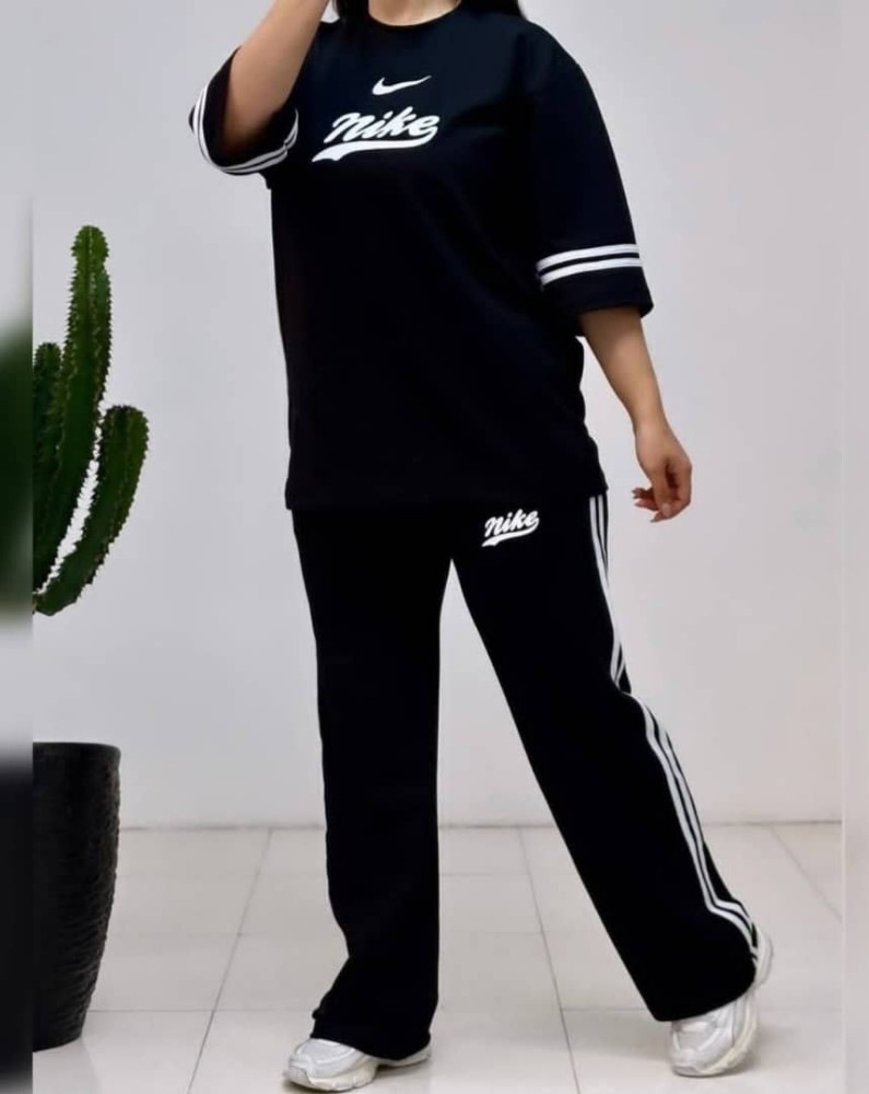 خرید عمده ست تیشرت شلوار NIKE دورس اسپان - ست تیشرت شلوار زنانه عمده