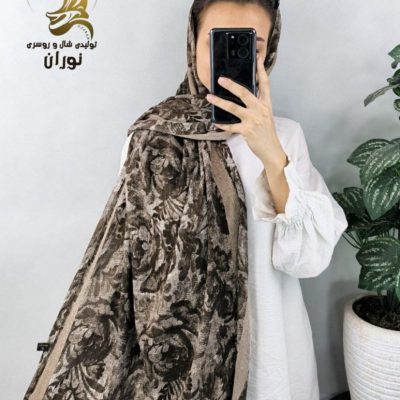 خرید عمده شال نخی پلیسه ریز اعلاء - شال و روسری زنانه عمده