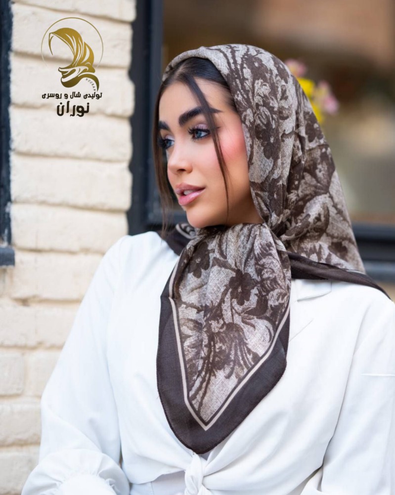 خرید عمده روسری نخی سیااسکارف اعلاء - شال و روسری زنانه عمده