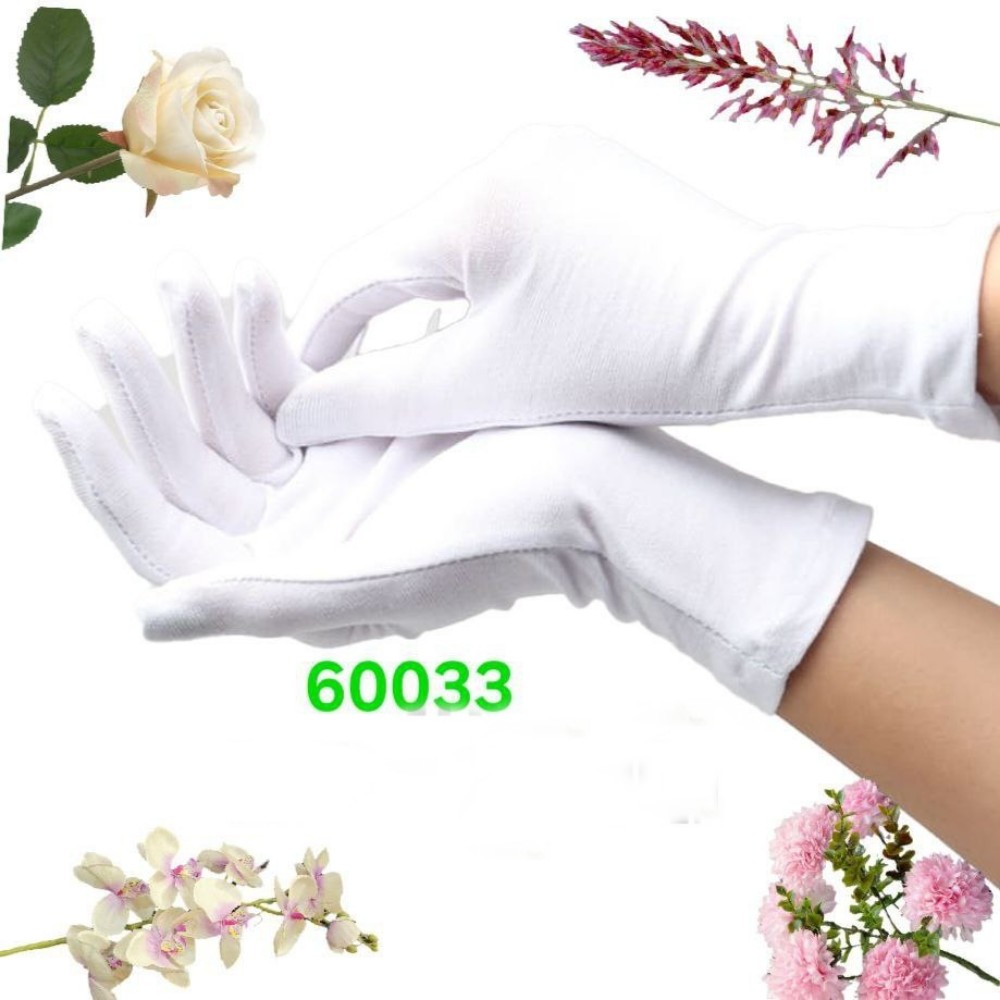 فروش عمده ⚜️دستکش نخی سفید زنانه⚜️ کد60033 - سوتین زنانه عمده