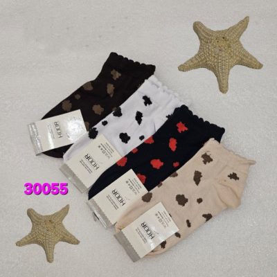 خرید عمده ️جوراب نخی اسپرت زنانه ️ کدb_30055 - جوراب زنانه عمده