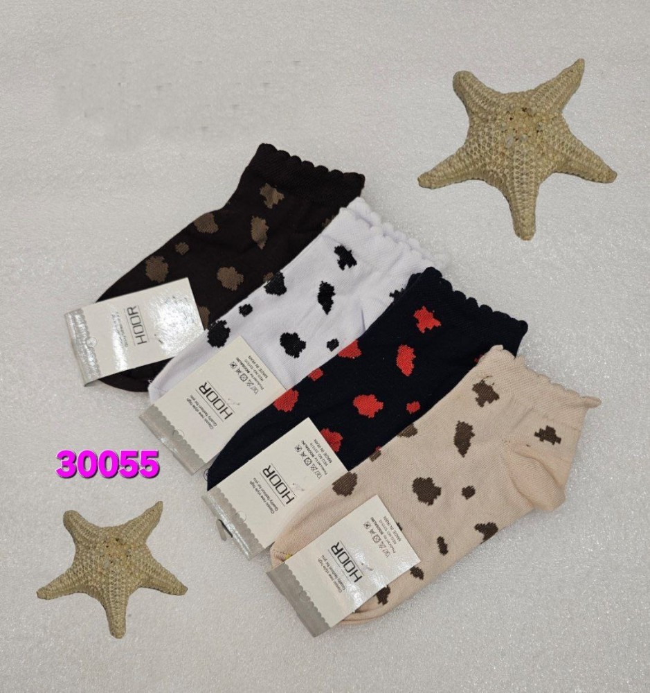 خرید عمده ️جوراب نخی اسپرت زنانه ️ کدb_30055 - جوراب زنانه عمده